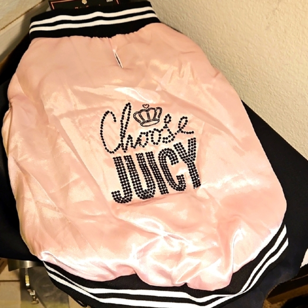 Juicy Couture Pink Dog Jacket